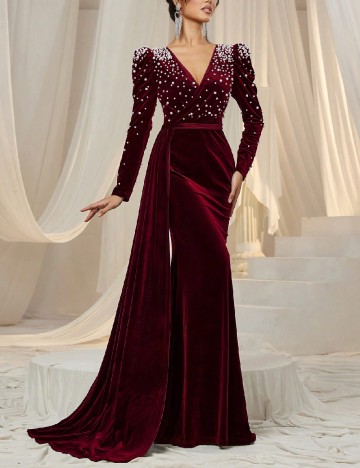 Rochie lunga SHEIN, rosu