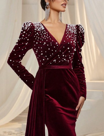 Rochie lunga SHEIN, rosu