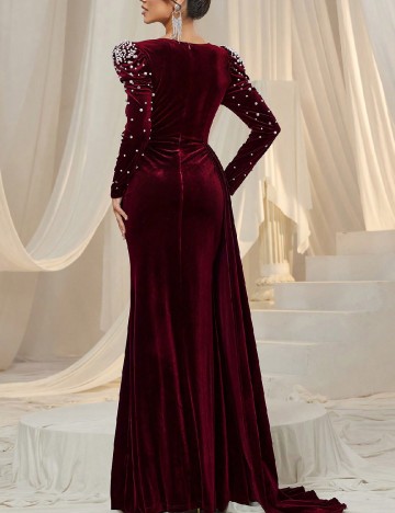 Rochie lunga SHEIN, rosu