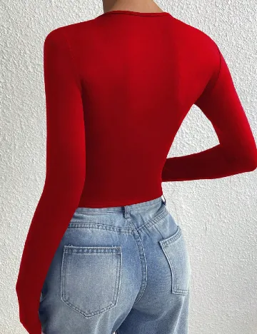 Bluza SHEIN, rosu