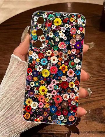 Husa iPhone 11 SHEIN, floral print