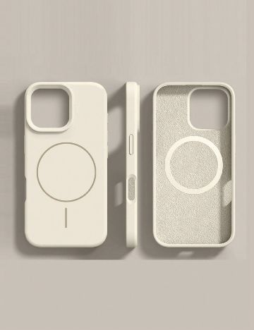 Husa iPhone 17 SHEIN, crem