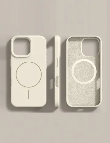 Husa iPhone 17 SHEIN, crem