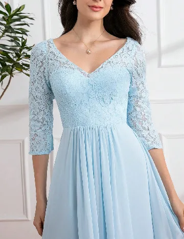 Rochie lunga SHEIN, albastru