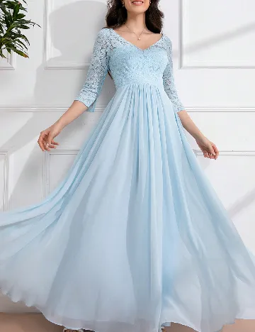 Rochie lunga SHEIN, albastru