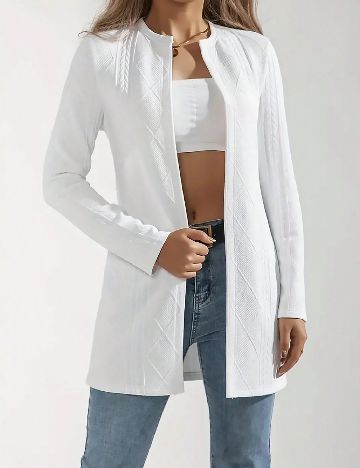 Blazer SHEIN, alb