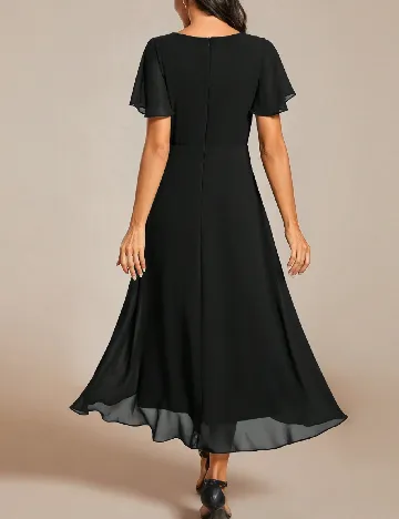 Rochie medie Ever-Pretty, negru