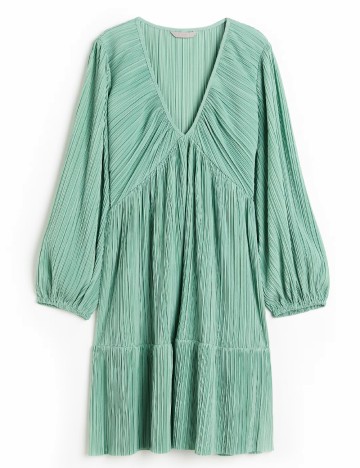 Rochie scurta H&M, verde