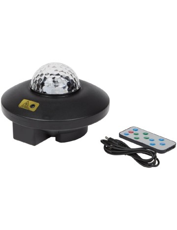 Proiector de lumină în formă de steluțe Nor-Tec, negru