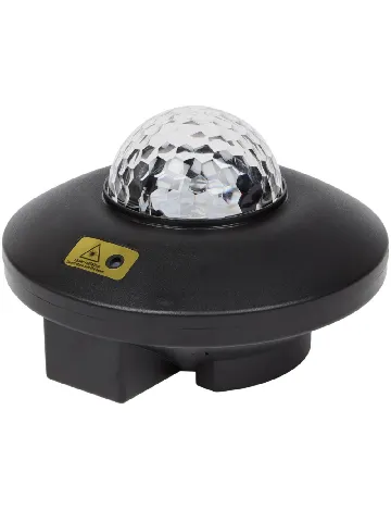 Proiector de lumină în formă de steluțe Nor-Tec, negru