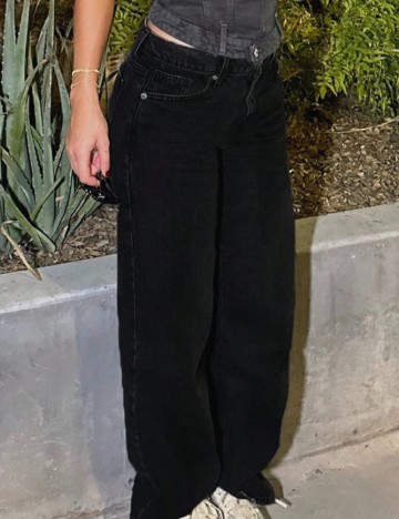 Blugi Myoursa, negru