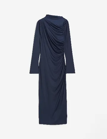 Rochie lunga H&M, bleumarin