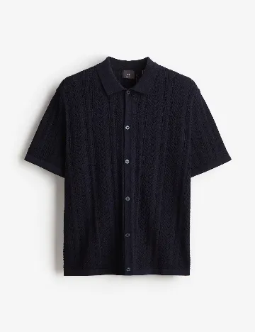 Camasa H&M, bleumarin inchis