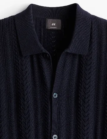 Camasa H&M, bleumarin inchis