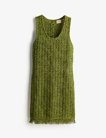 Rochie scurta H&M, verde