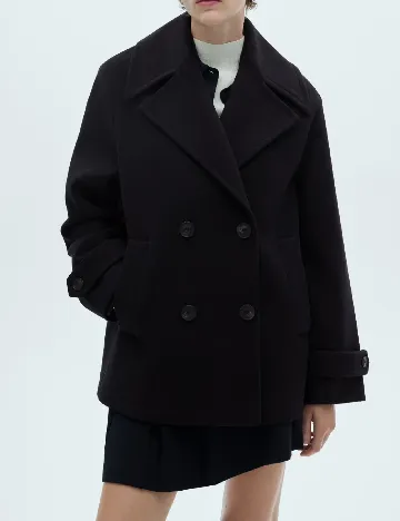 Palton Mango, negru