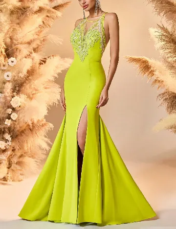 Rochie lunga SHEIN, verde