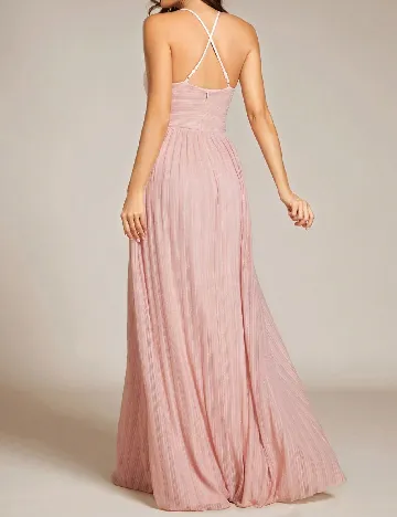 Rochie lunga Ever-Pretty, roz