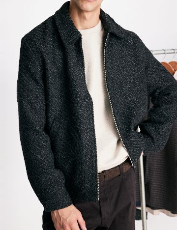 Jacheta H&M, gri inchis
