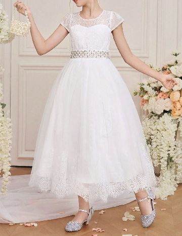 Rochie Shein Kids, alb