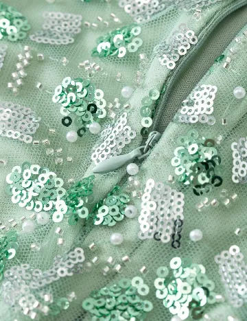 Rochie lunga Faeriesty, verde