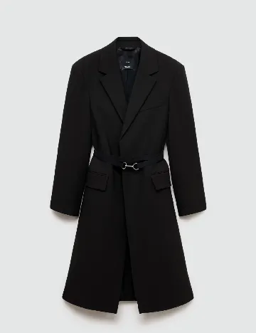 Palton Mango, negru