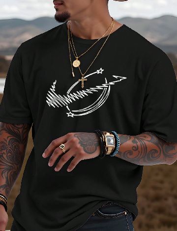 Tricou SHEIN, negru