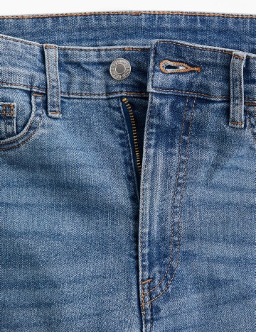 Blugi H&M, albastru