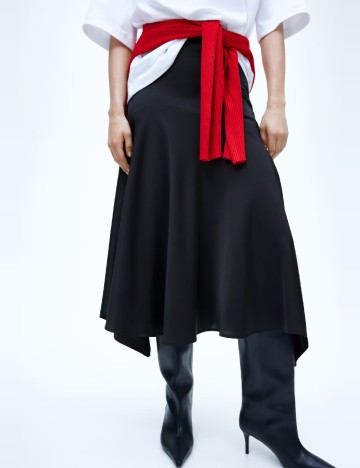 Fusta H&M, negru