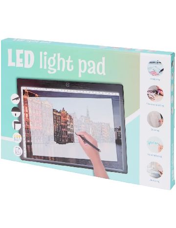 Tabletă luminoasă cu leduri ACTION, negru