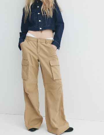 Pantaloni H&M, maro