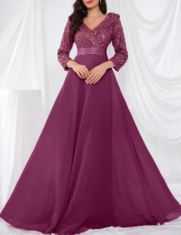 Rochie lunga UNITHORSE, mov