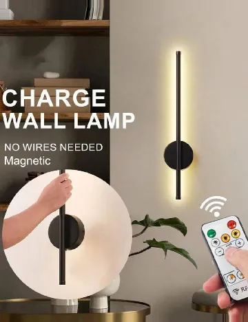 Lampa LED, 50 cm SHEIN, negru