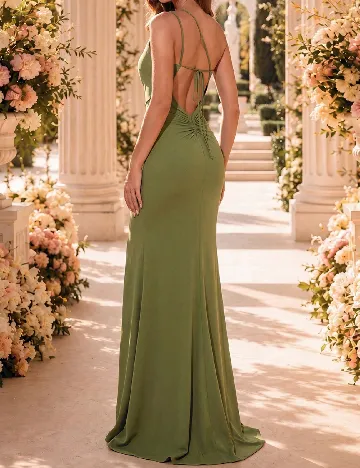 Rochie lunga Smilprince, verde