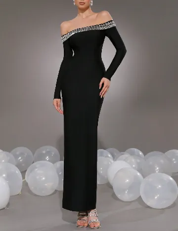 Rochie lunga SHEIN, negru