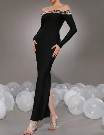 Rochie lunga SHEIN, negru