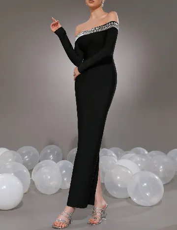 Rochie lunga SHEIN, negru