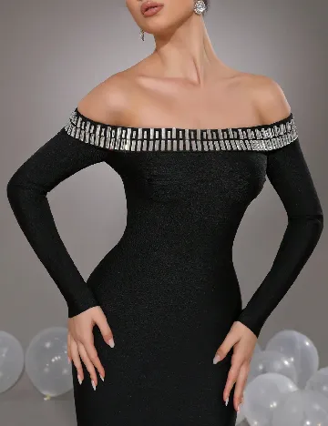 Rochie lunga SHEIN, negru