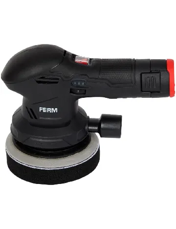 Mașină de șlefuit și lustruit fără fir FERM, negru