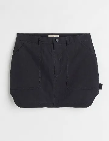Fusta H&M, negru