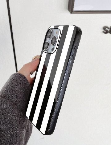 Husa Samsung Galaxy A54 SHEIN, alb/negru
