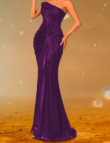 Rochie lunga SHEIN, mov