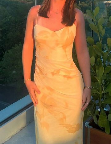 Rochie medie SHEIN, galben