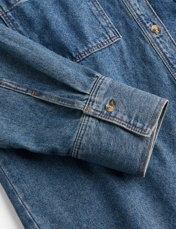 Jacheta H&M, albastru