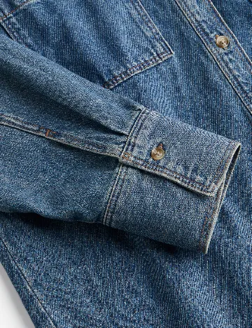 Jacheta H&M, albastru