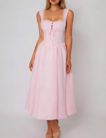 Rochie lunga SHEIN, roz