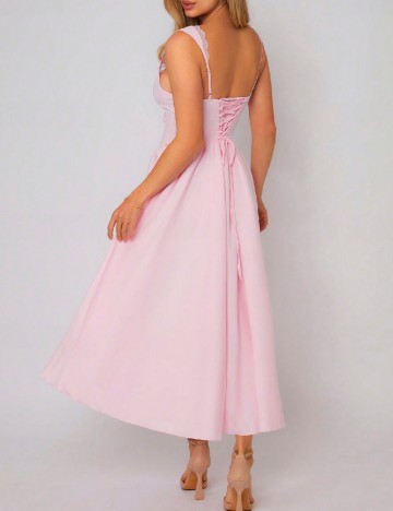 Rochie lunga SHEIN, roz