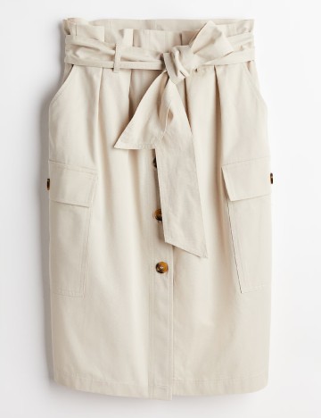 Fusta H&M, bej
