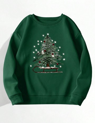 Pulover SHEIN, verde
