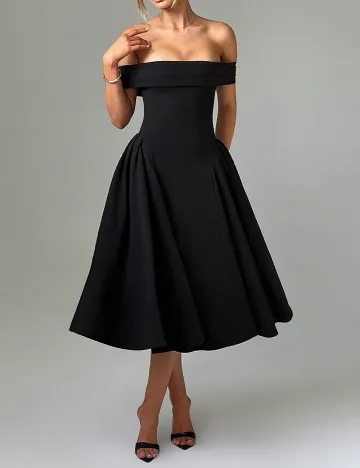 Rochie medie SHEIN, negru